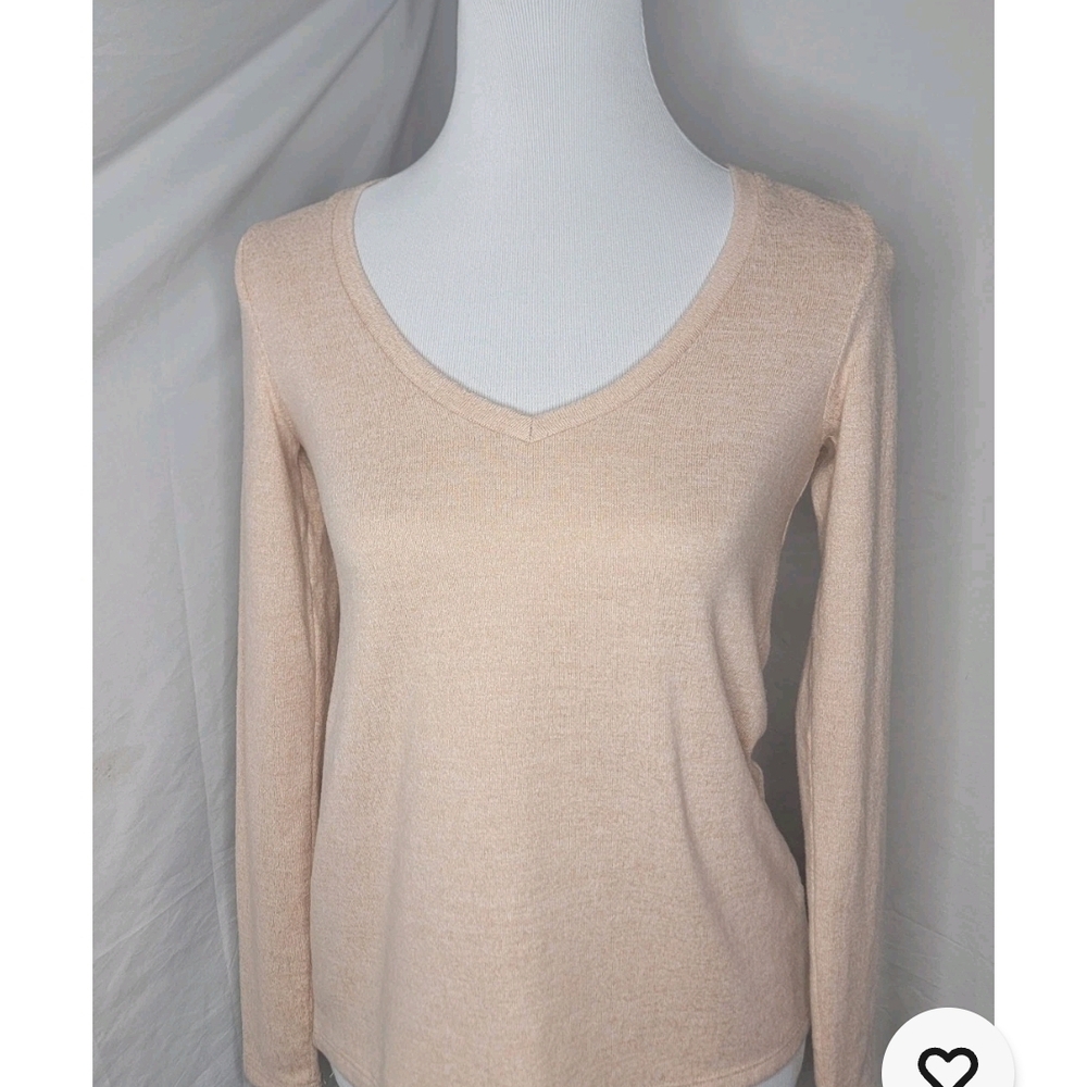 American Eagle Outfitters Soft & Sexy Plush Top in Beige